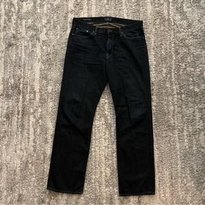 Dark wash Lucky Brand mens jeans